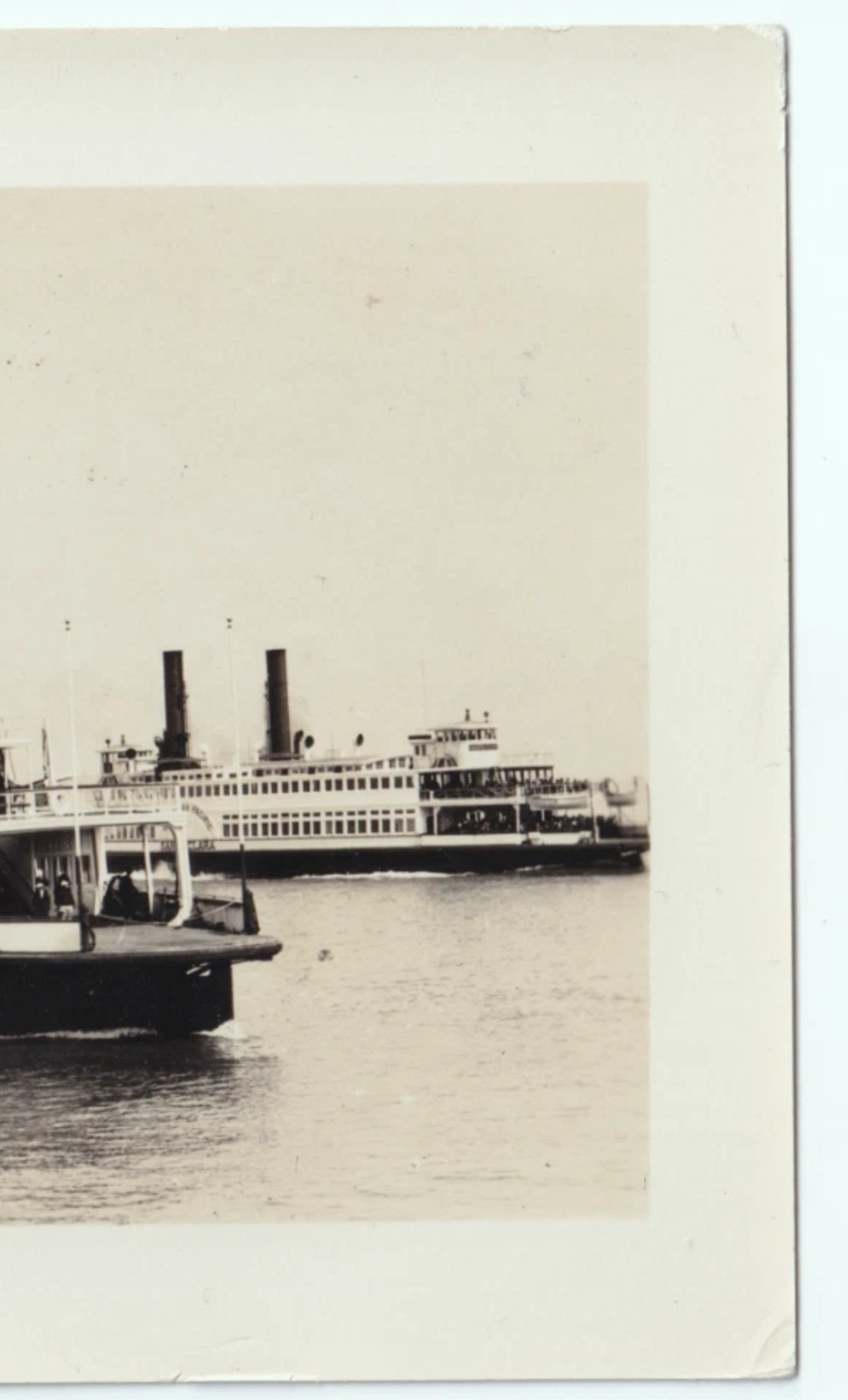 Photograph: Old Photograph, Northwestern Pacific R.R. ferry Eureka about 1923: catalogue image 6
