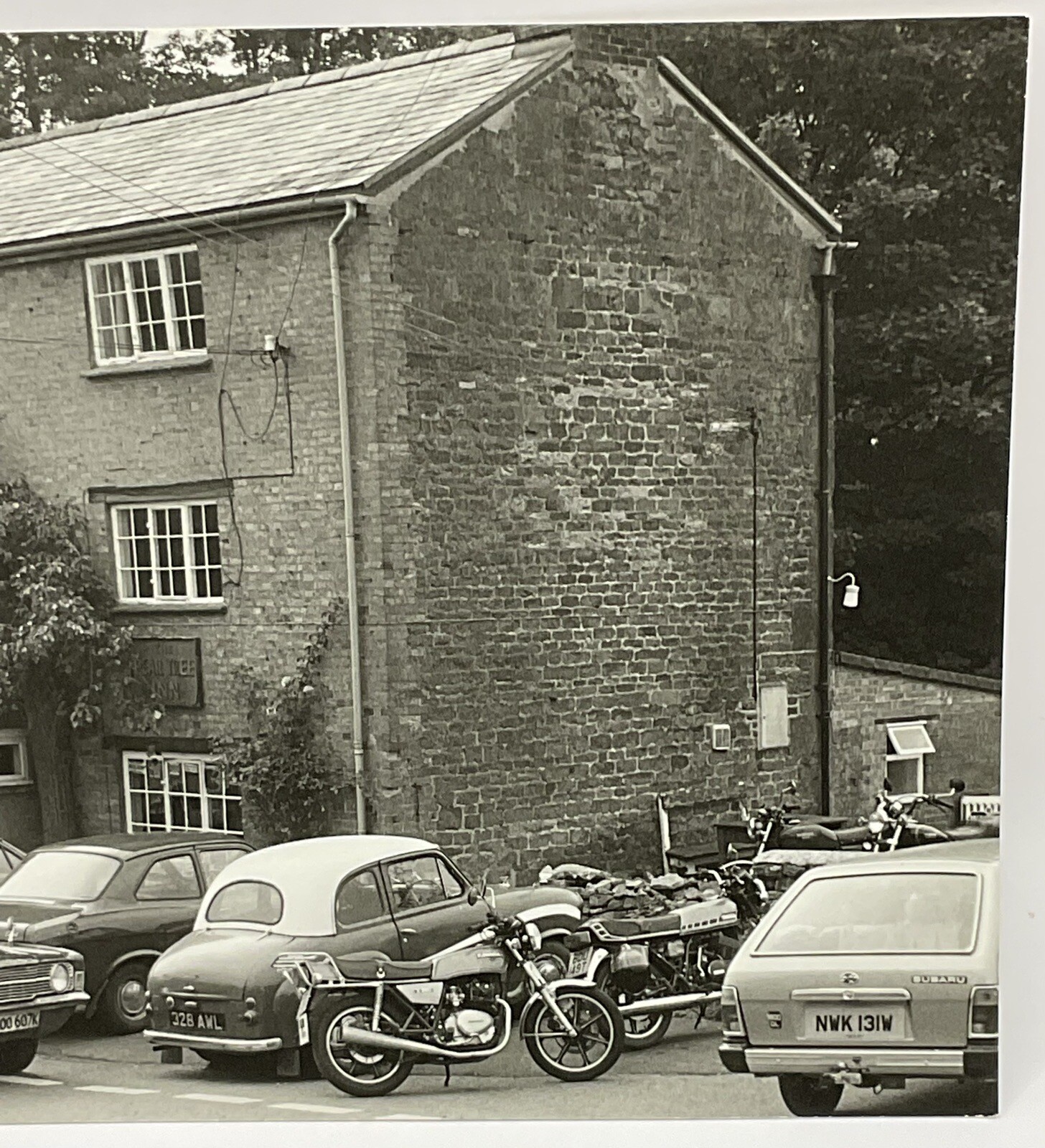 Photograph: Photograph, Pear Tree Pub, Hook Norton, Classic Cars Parked Outside.: catalogue image 3
