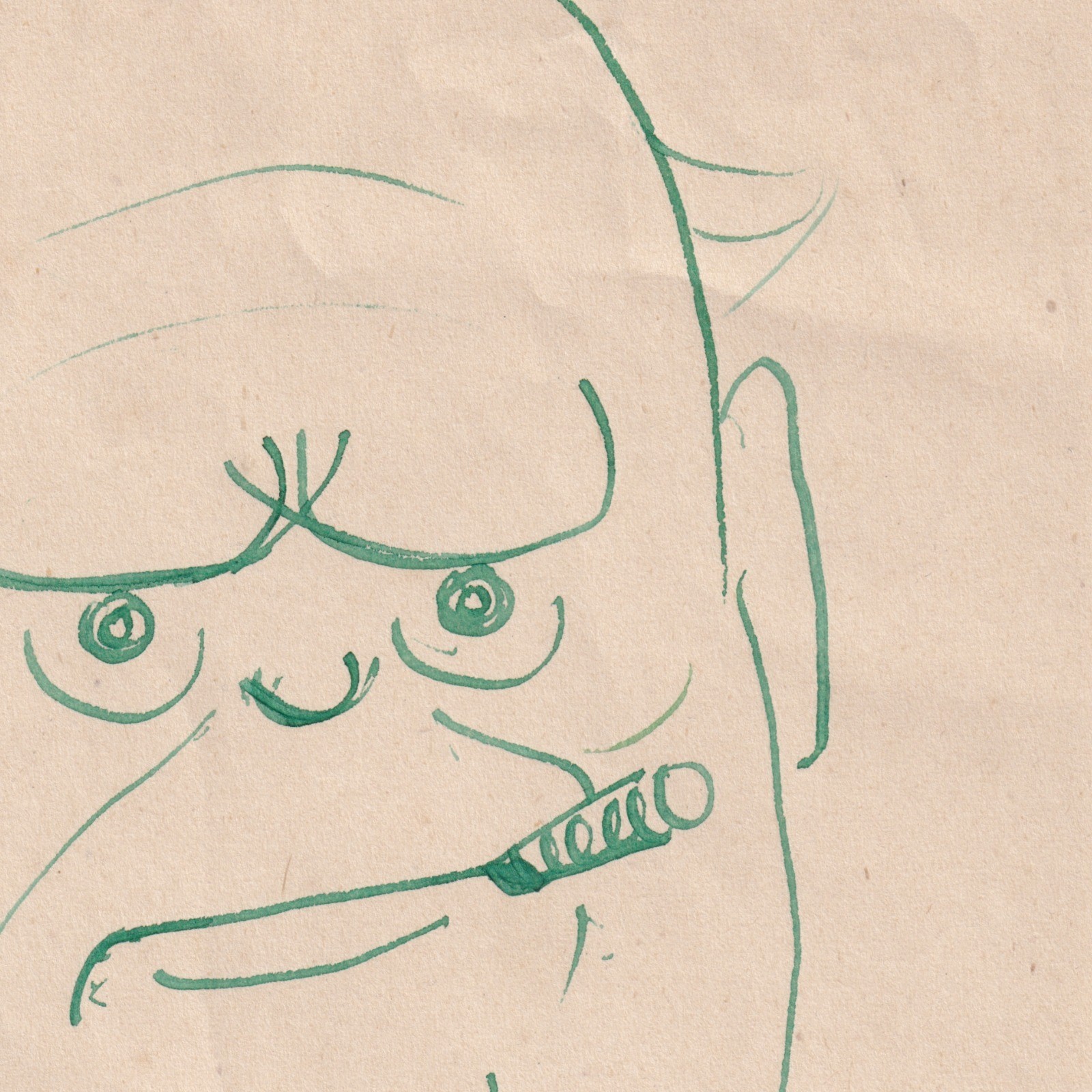 Ephemera: Winston Churchill Caricature Sketch “Winstonio Churchillini”: catalogue image 10