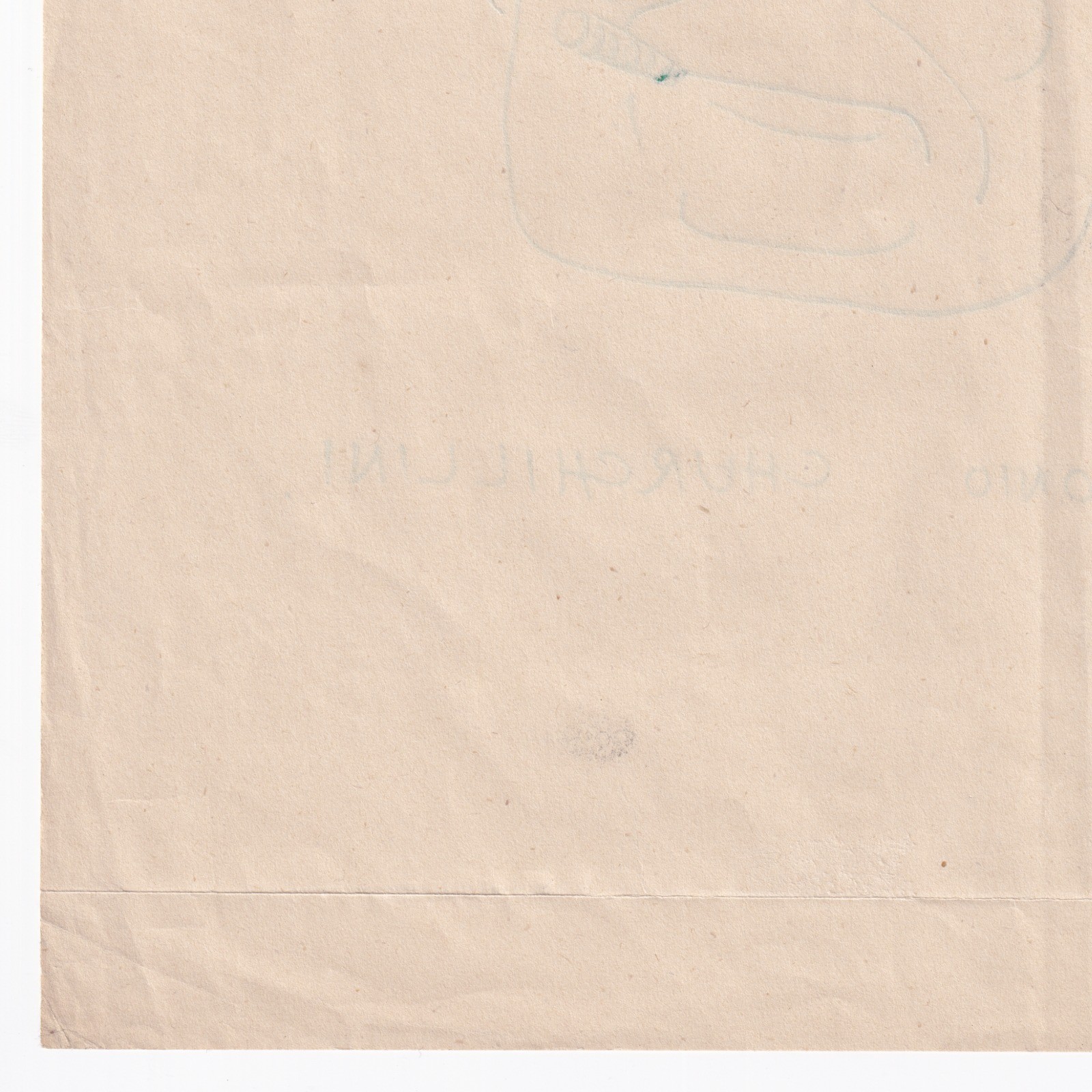 Ephemera: Winston Churchill Caricature Sketch “Winstonio Churchillini”: catalogue image 17