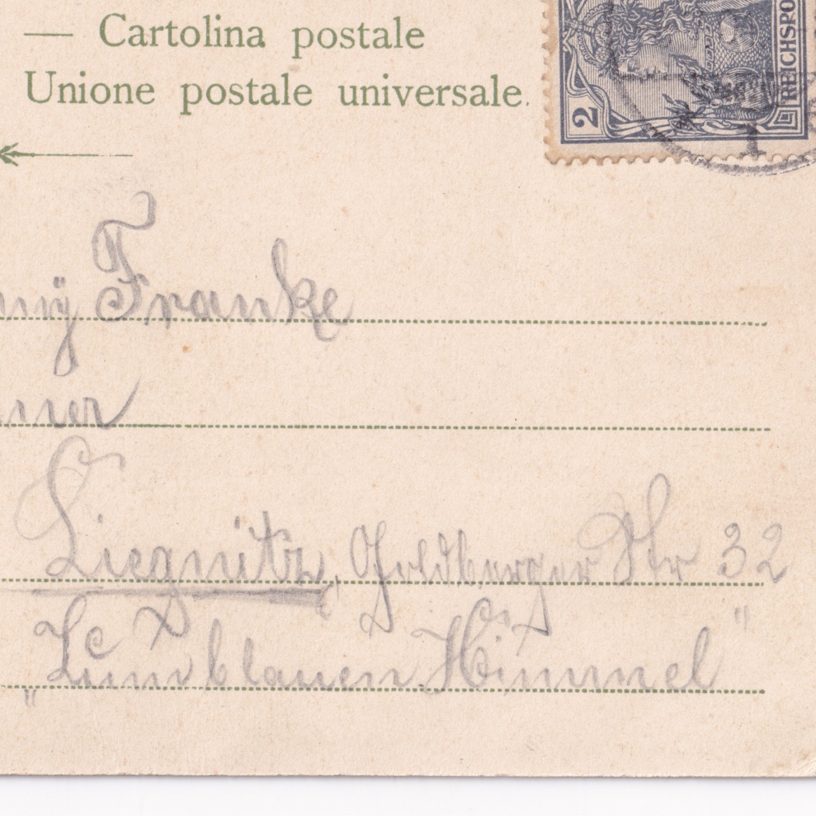 Postcard: Postcard: Art Nouveau, Beautiful Profile Portrait of a Woman. H.Tr - K. & B-D: catalogue image 17