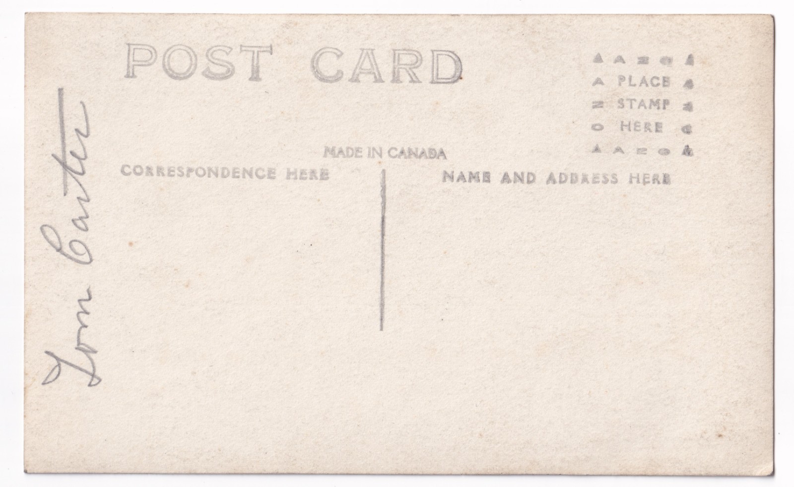 Postcard: Postcard: Boy Scout in Uniform Holding Flag and Staff. Real Photograph.: catalogue image 3