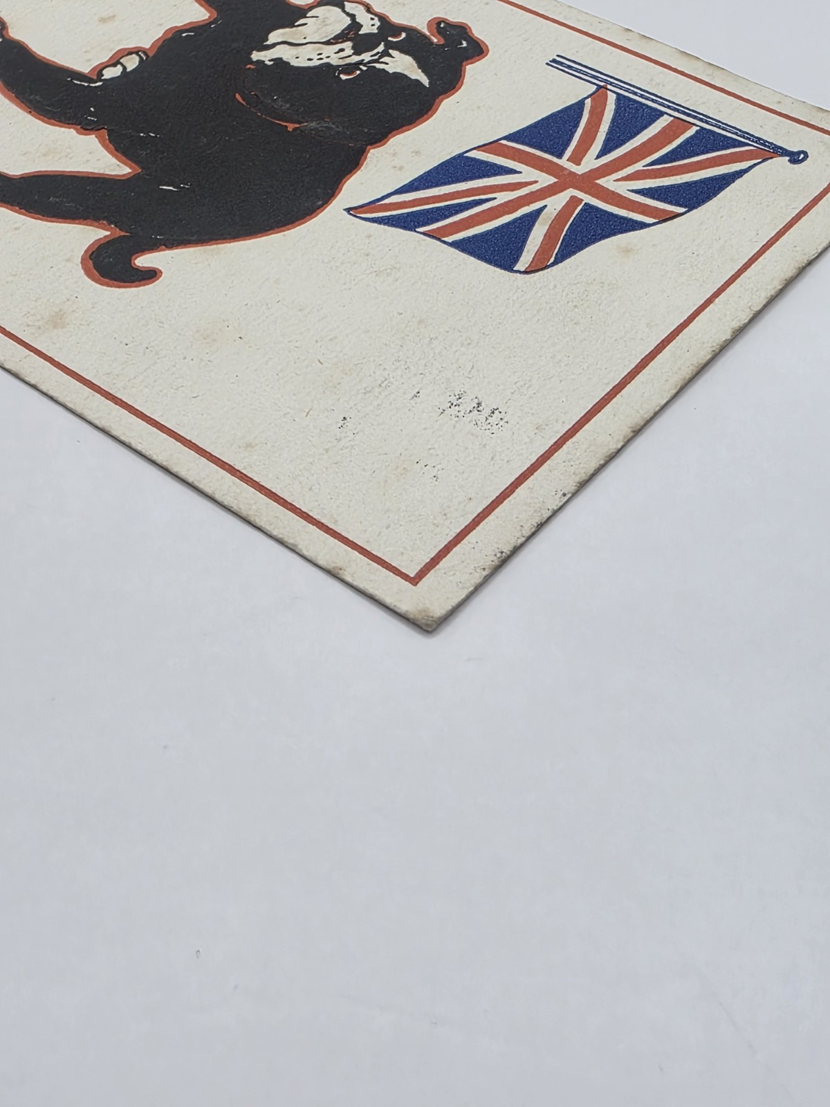 Postcard: Postcard: British Bulldog, When An Old Dog Barks, Look Out.: catalogue image 3