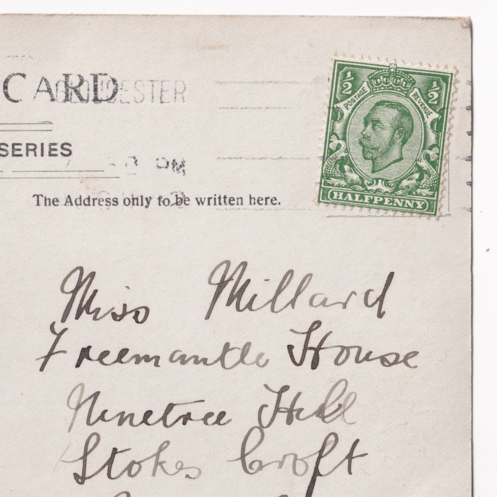 Postcard: Postcard: Gloucester, Westgate Bridge, RP. Sent to Freemantle House, Bristol.: catalogue image 17