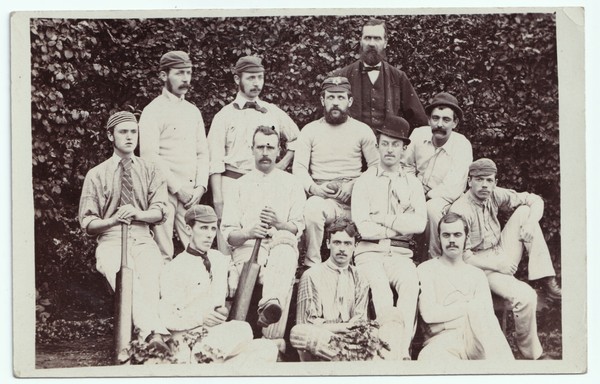 Postcard: Postcard, Group of Men, Sports Cricket Team Related. Real Photograph.: catalogue image 1