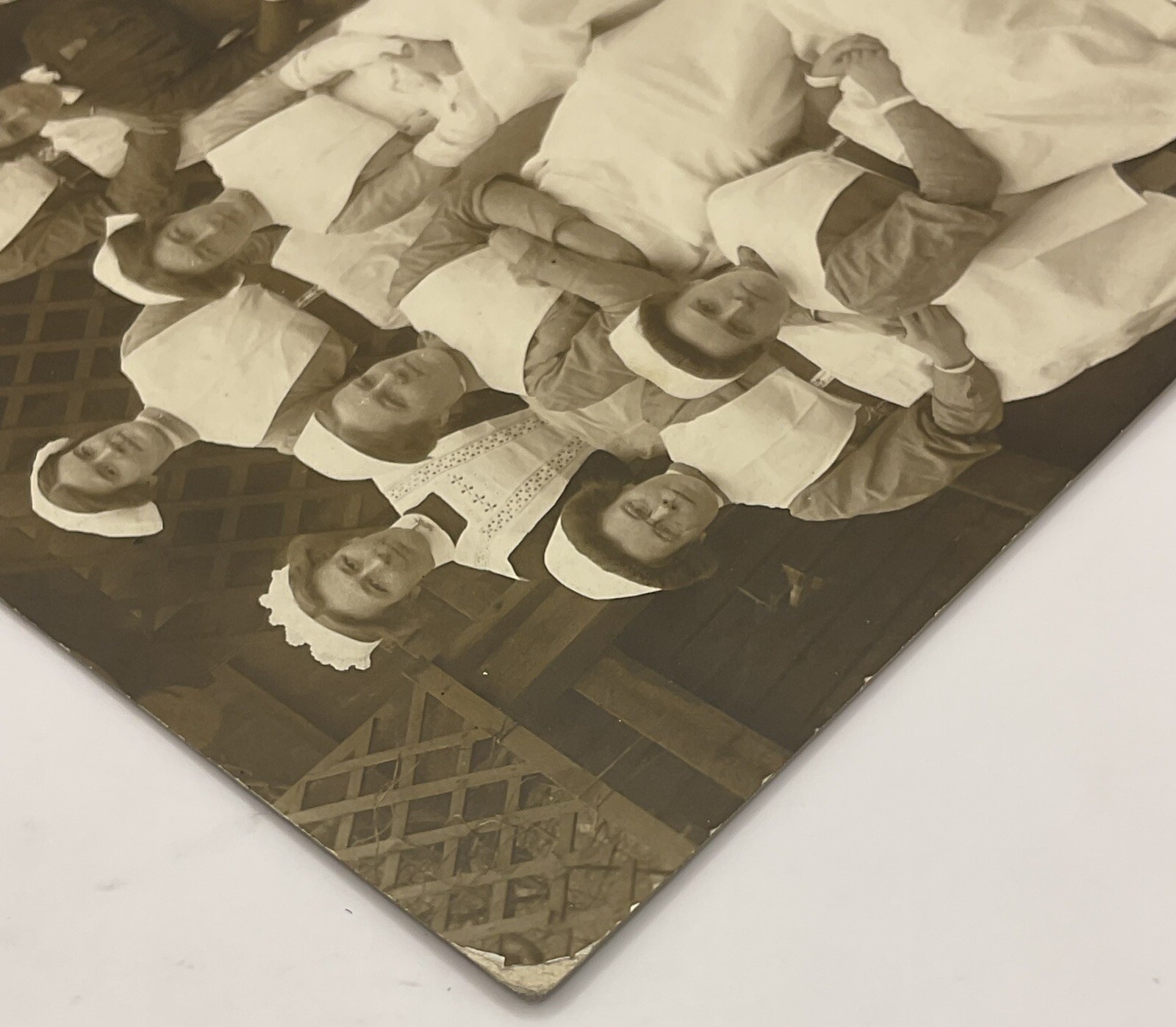 Postcard: Old Postcard, Group Of Nurses, Dated 1915. Real Photograph, A.J Hilder.: catalogue image 6