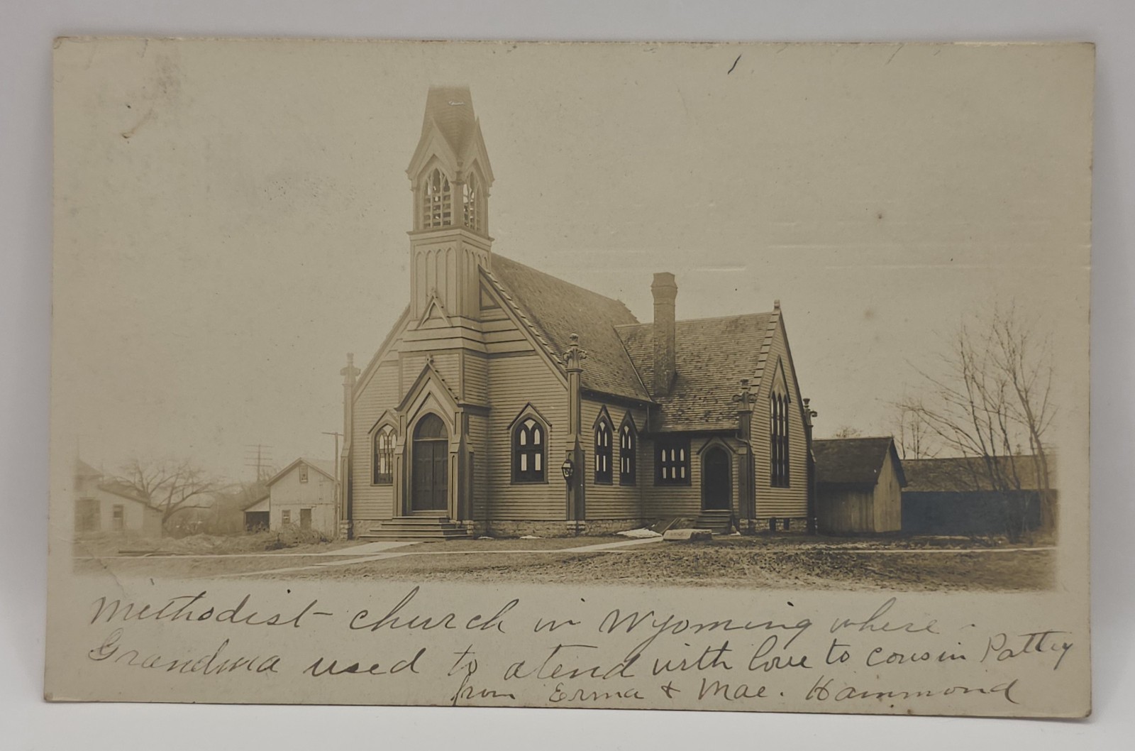Postcard: Postcard, Methodist Church In Wyoming.: catalogue image 1