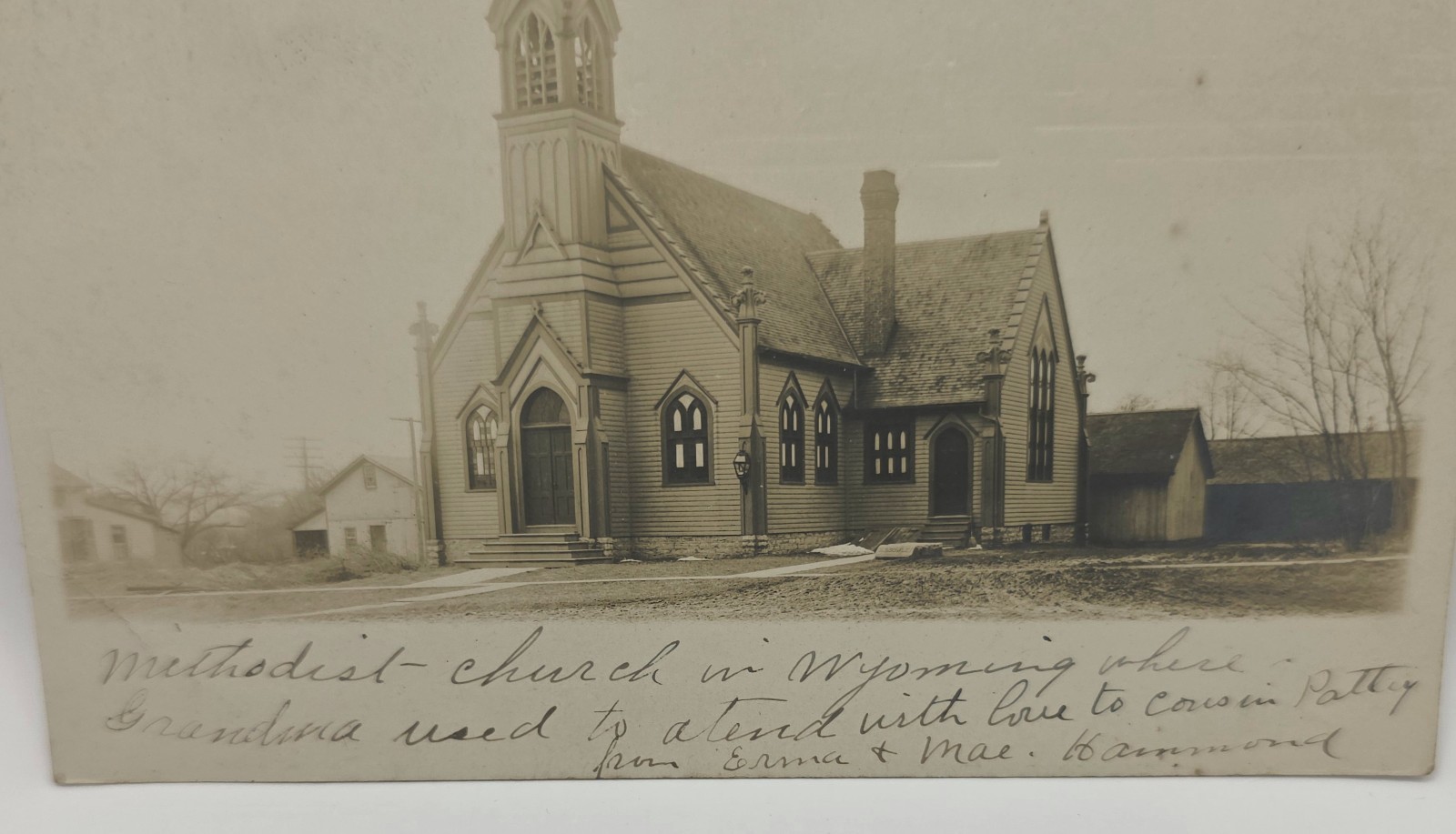 Postcard: Postcard, Methodist Church In Wyoming.: catalogue image 4