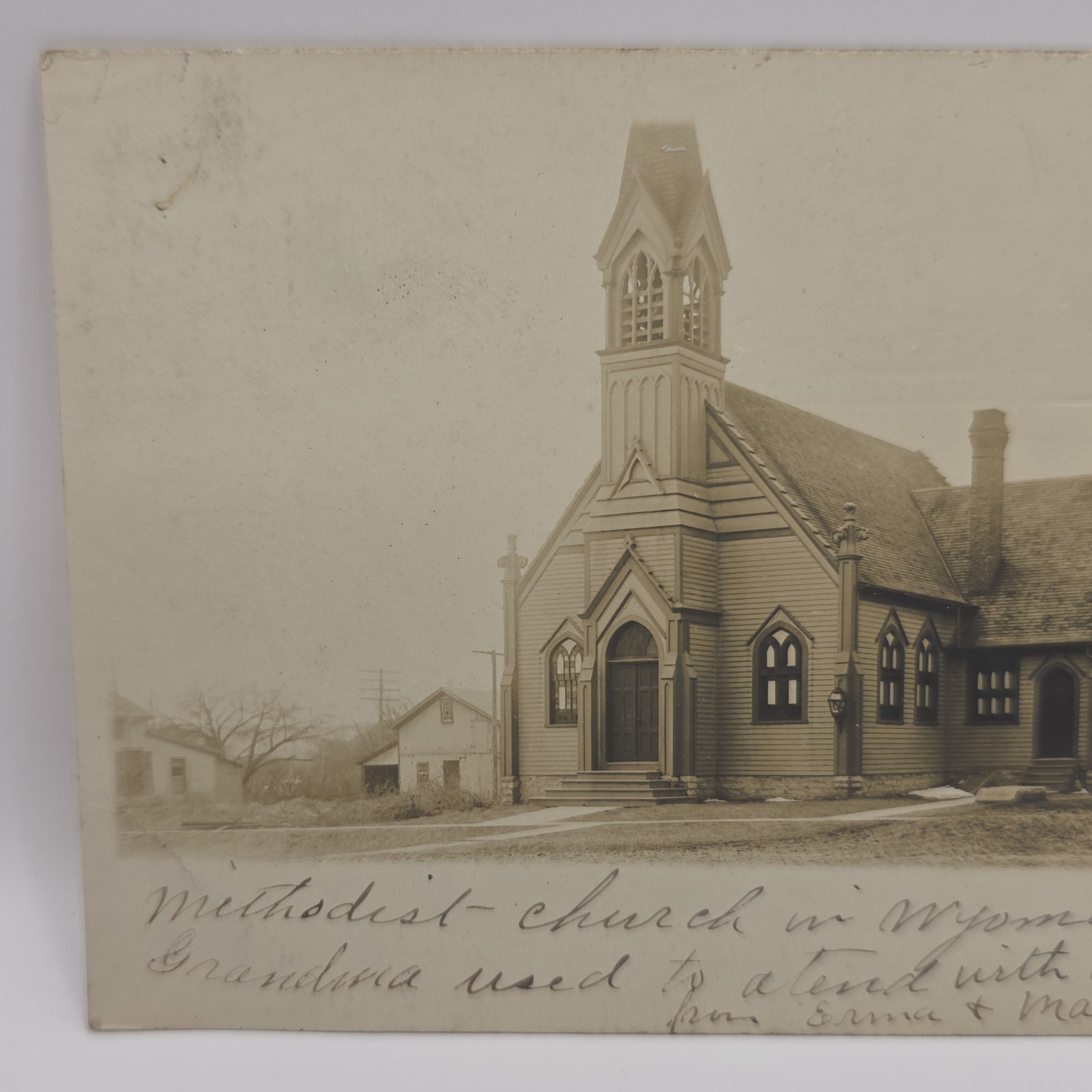 Postcard: Postcard, Methodist Church In Wyoming.: catalogue image 5