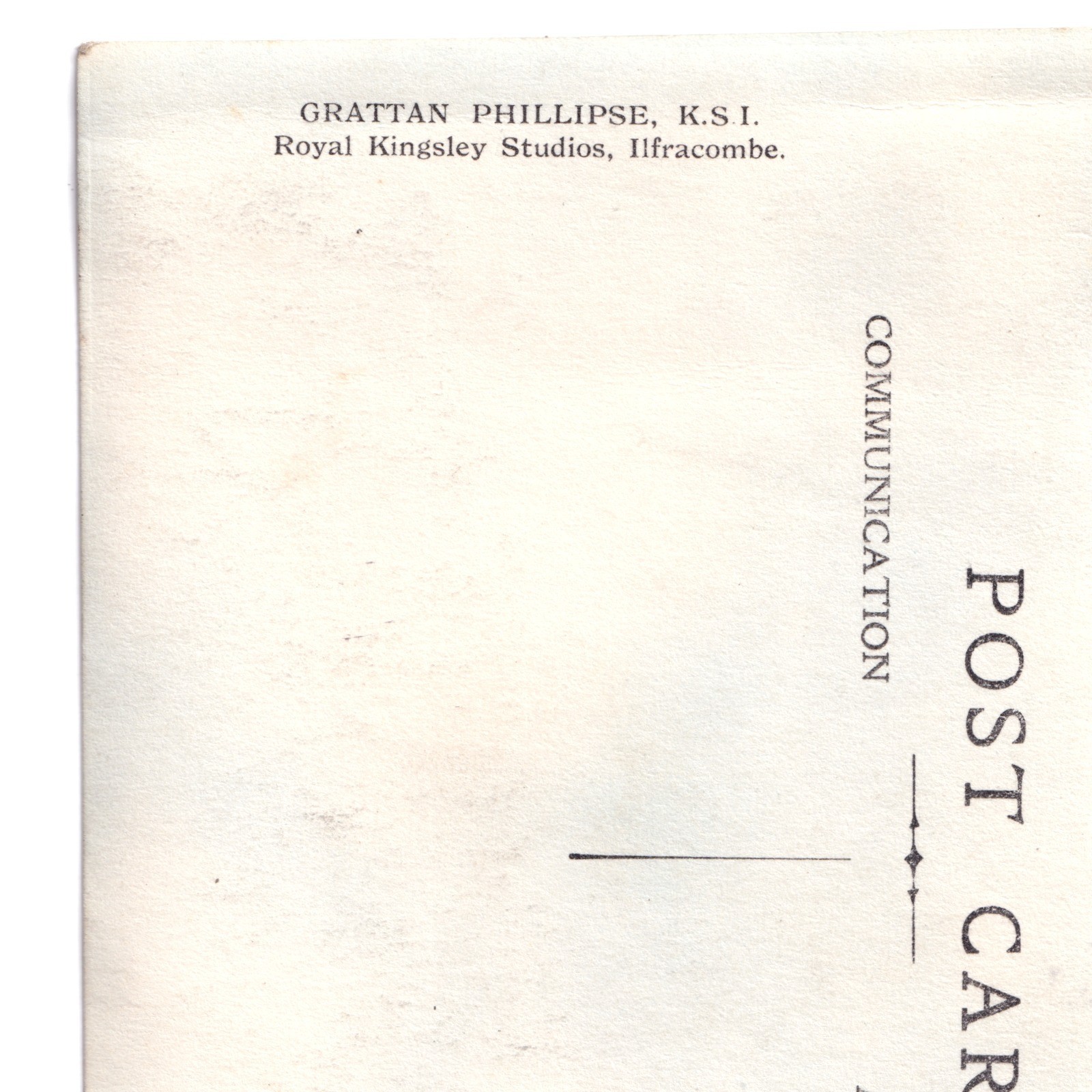 Postcard: Postcard: Possible Portrait of Bruce Bairnsfather, Cartoonist.: catalogue image 10