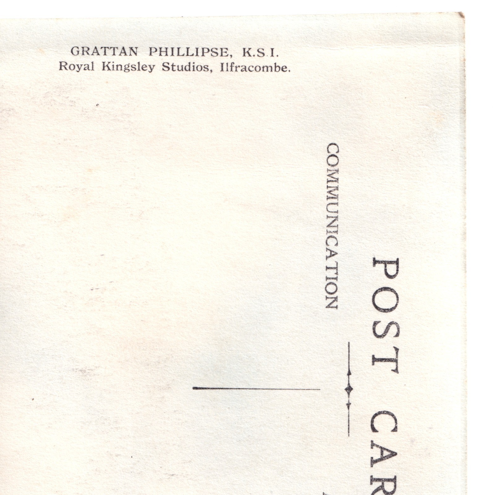 Postcard: Postcard: Possible Portrait of Bruce Bairnsfather, Cartoonist.: catalogue image 11