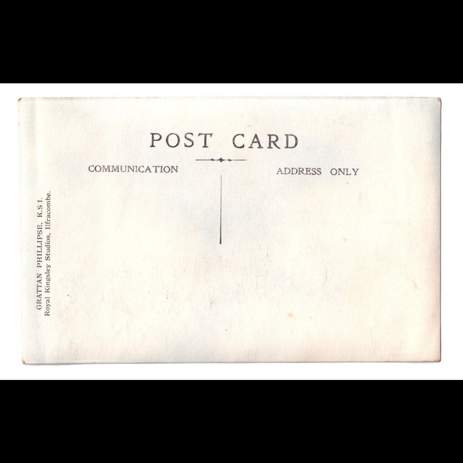 Postcard: Postcard: Possible Portrait of Bruce Bairnsfather, Cartoonist.: catalogue image 8