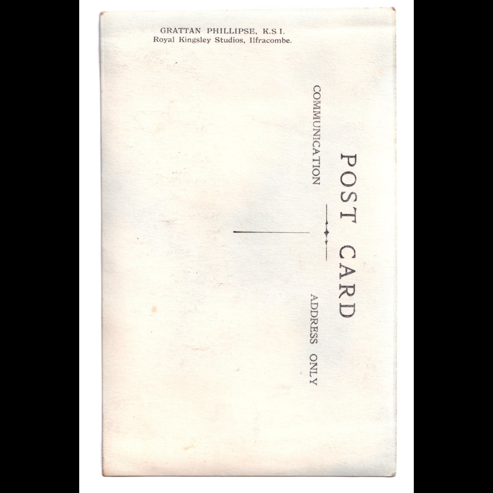 Postcard: Postcard: Possible Portrait of Bruce Bairnsfather, Cartoonist.: catalogue image 9
