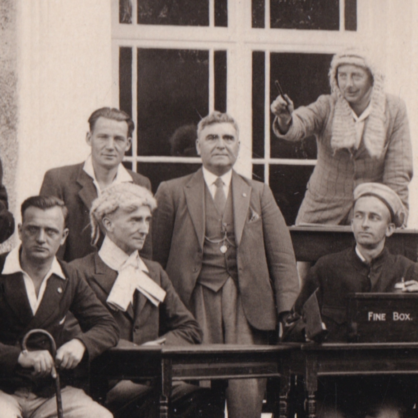Postcard: Postcard: Railway Convalescent Home Dawlish. Group Photograph. Chapman & Son.: catalogue image 4