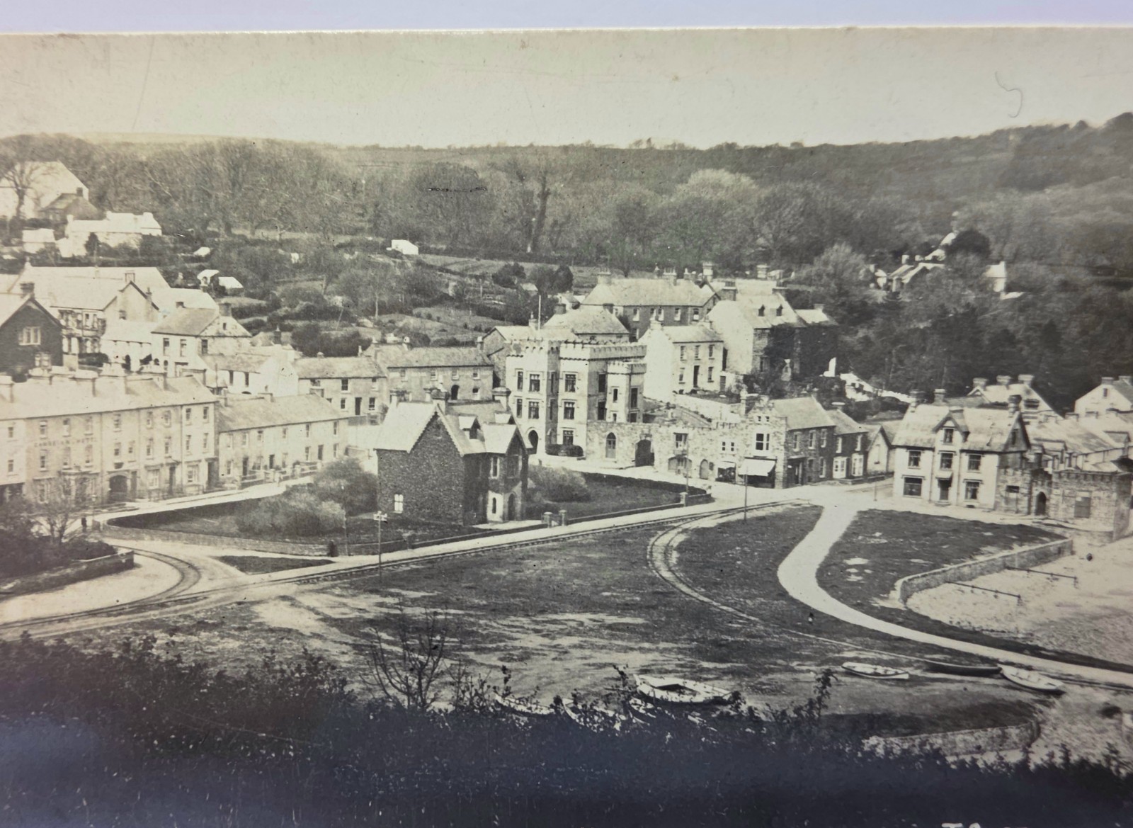 Postcard: Postcard, Saundersfoot, Real Photograph, T. OWEN.: catalogue image 3