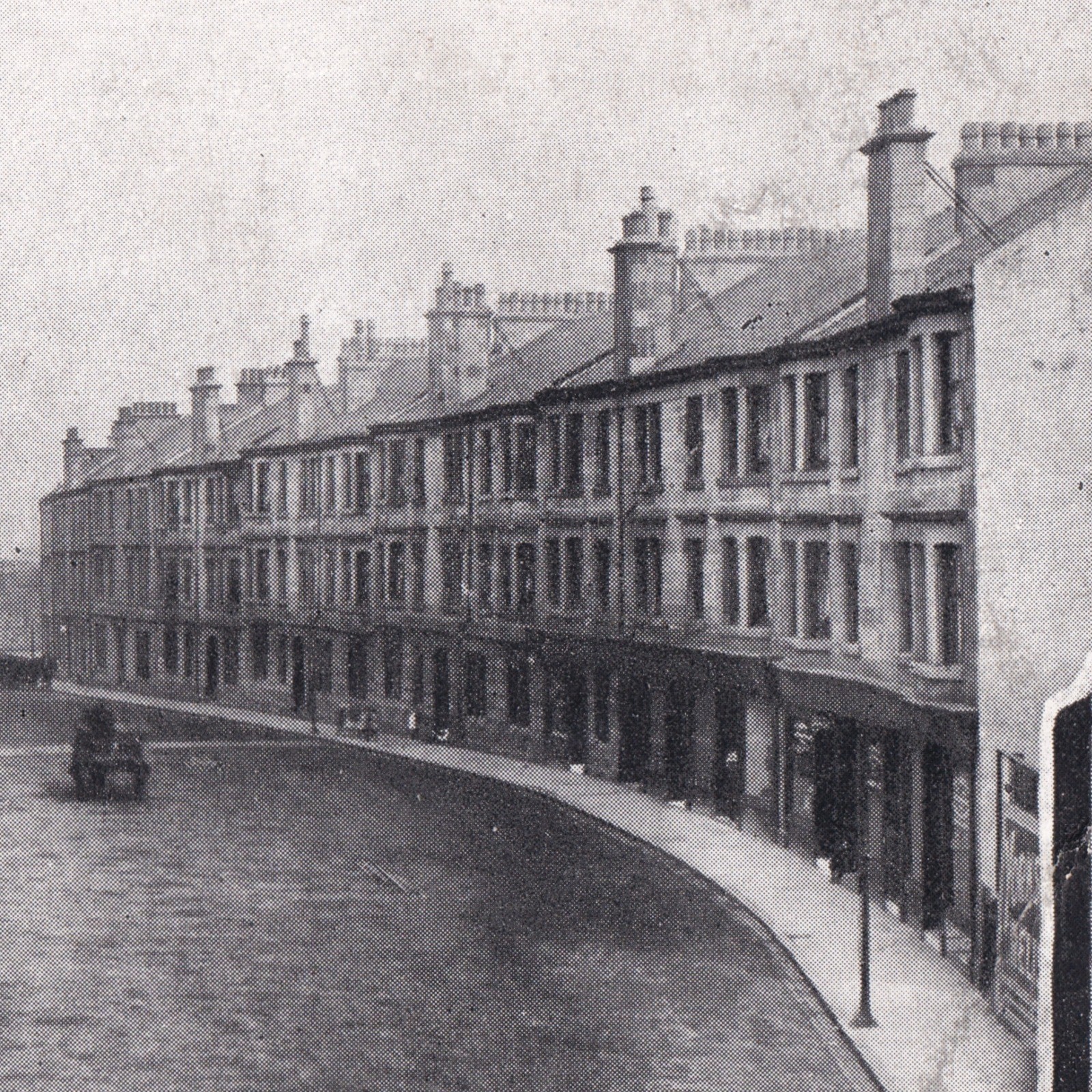 Postcard: Postcard: Old Station and Carlibar Road, Barrhead, Scotland. Burgh Series No 4.: catalogue image 11